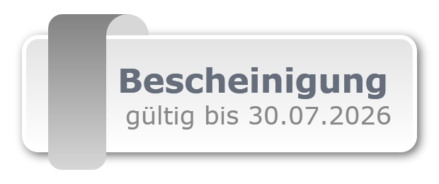 Bescheinigung 